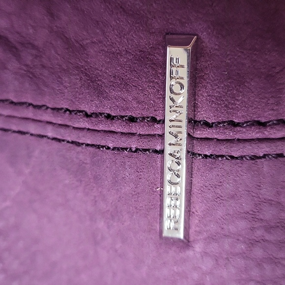 Rebecca Minkoff Purple Suede Hobo Bag - Picture 7 of 13